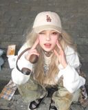  Nón MLB Basic Washed Unstructured Ball Cap LA Dodgers Beige - 3ACPVV14N-07BGL 