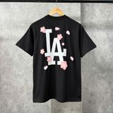  Áo Thun New Era - [Unisex] LA Dodgers Mini Peach Blossom White T-Shirt - 15565227 