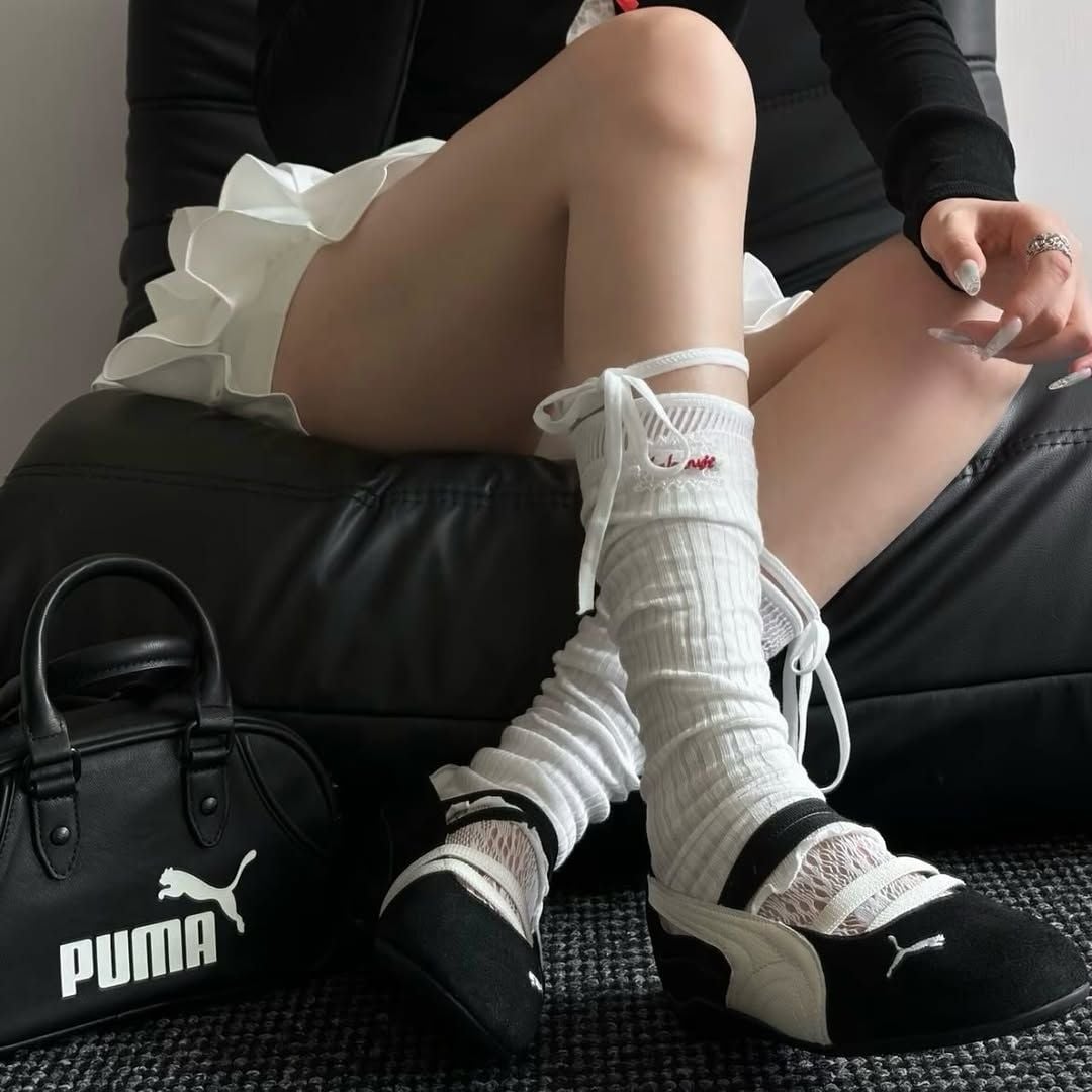  Giày Bệt PUMA - Speedcat Ballet Black White - 401287-06 