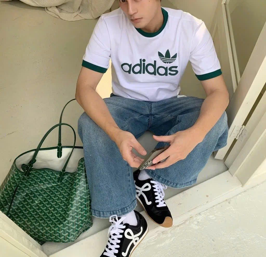  Áo Thun ADIDAS [Unisex] - Simple Tee - White 