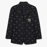  Áo Vest MLB Korea - Monogram New York Yankees - 3FJKM0131-50BKS 