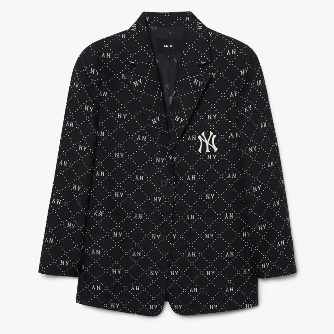  Áo Vest MLB Korea - Monogram New York Yankees - 3FJKM0131-50BKS 