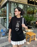  Áo Thun LifeWork - [Unisex] Snap Hipdog Short Sleeve T-Shirt Black - LW252TS106 