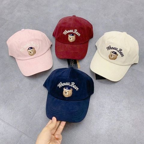 Nón WHOAU - [Unisex] Steve Head Patch Ball Cap - WHACF4921A
