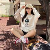  Áo Sweater WHOAU [Unisex] - Steve Patch Sweatshirt - WHMWF3922U 