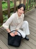  [Pre-order] Túi EcoDay - Medium Woven Bag Black 
