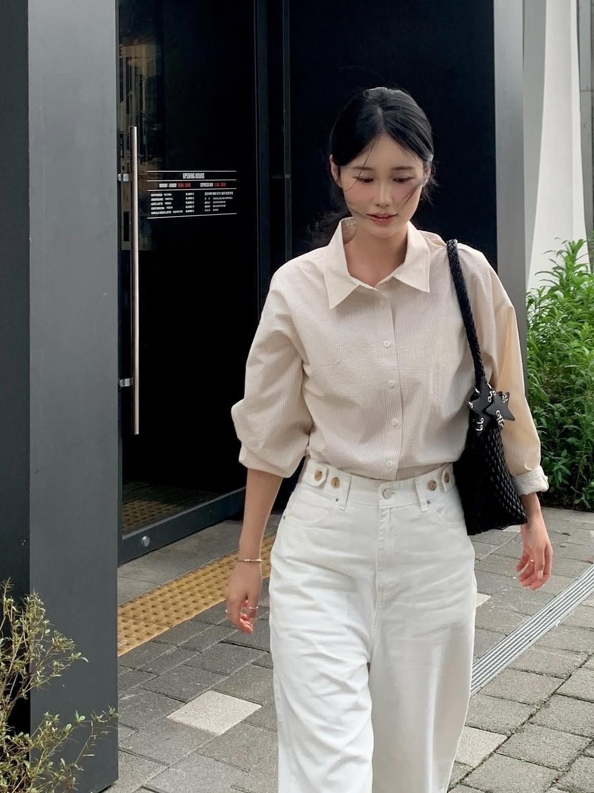  [Pre-order] Túi EcoDay - Medium Woven Bag Black 
