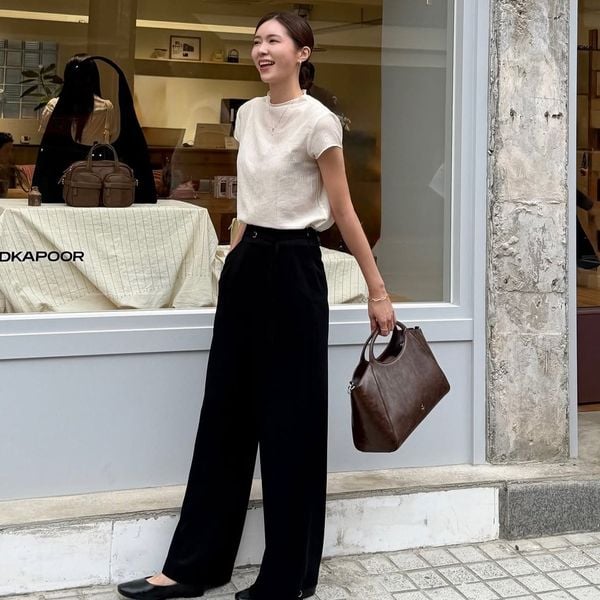  Túi Xách FindKapoor Korea - Market Bag 37 Dark Brown 