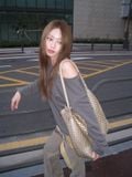  [Pre-order] Túi EcoDay - Large Woven Bag Champagne 