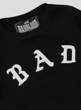  Áo Thun [Unisex] Badblood - [w-tee25-040] Mystic Logo Jersey Short Sleeve Slim Fit Black 
