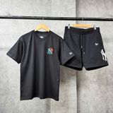  Áo Thun New Era - [Unisex] NY Yankees Freestyle Words Black T-shirt - 18887545 