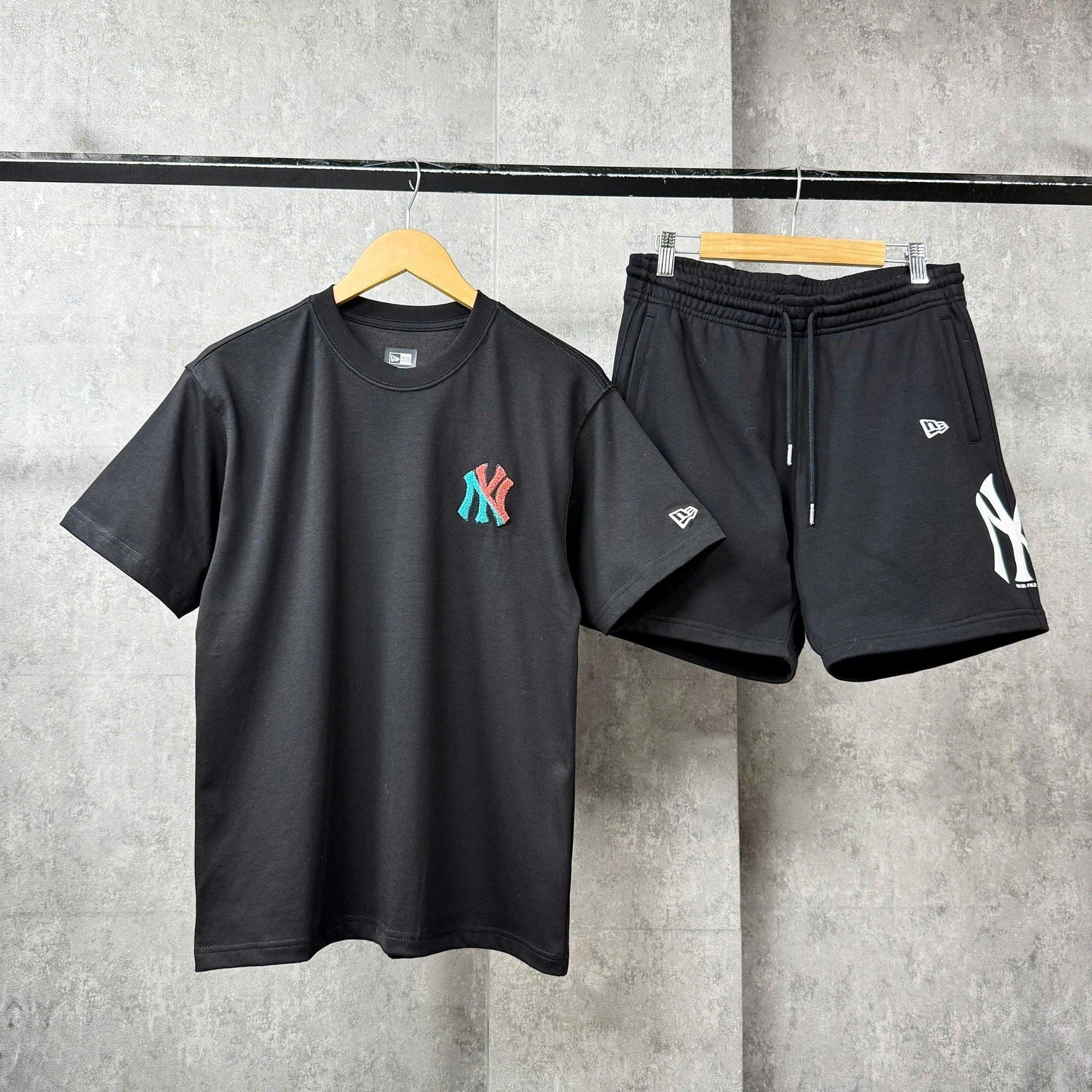  Áo Thun New Era - [Unisex] NY Yankees Freestyle Words Black T-shirt - 18887545 