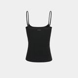  Áo Hai Dây [Nữ] Badblood - [w-tnk24-004] Beyond Soft String Tank Black 