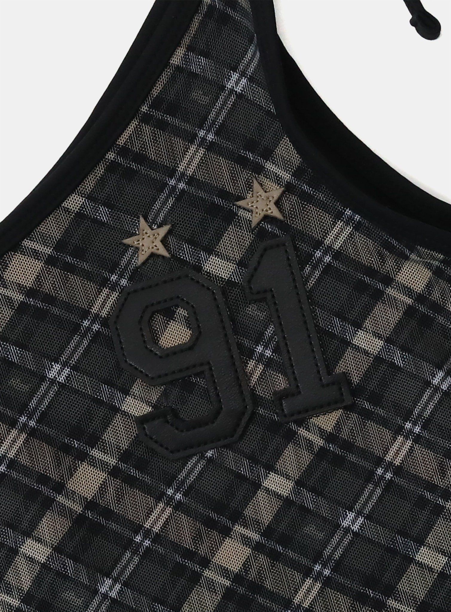  Áo Hai Dây [Nữ] Badblood - [w-tnk25-015] Vintage Club One Shoulder Tank 