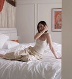  Áo hai Dây Badblood [Nữ] - Beyond Soft Cami White - w-tnk24-067 