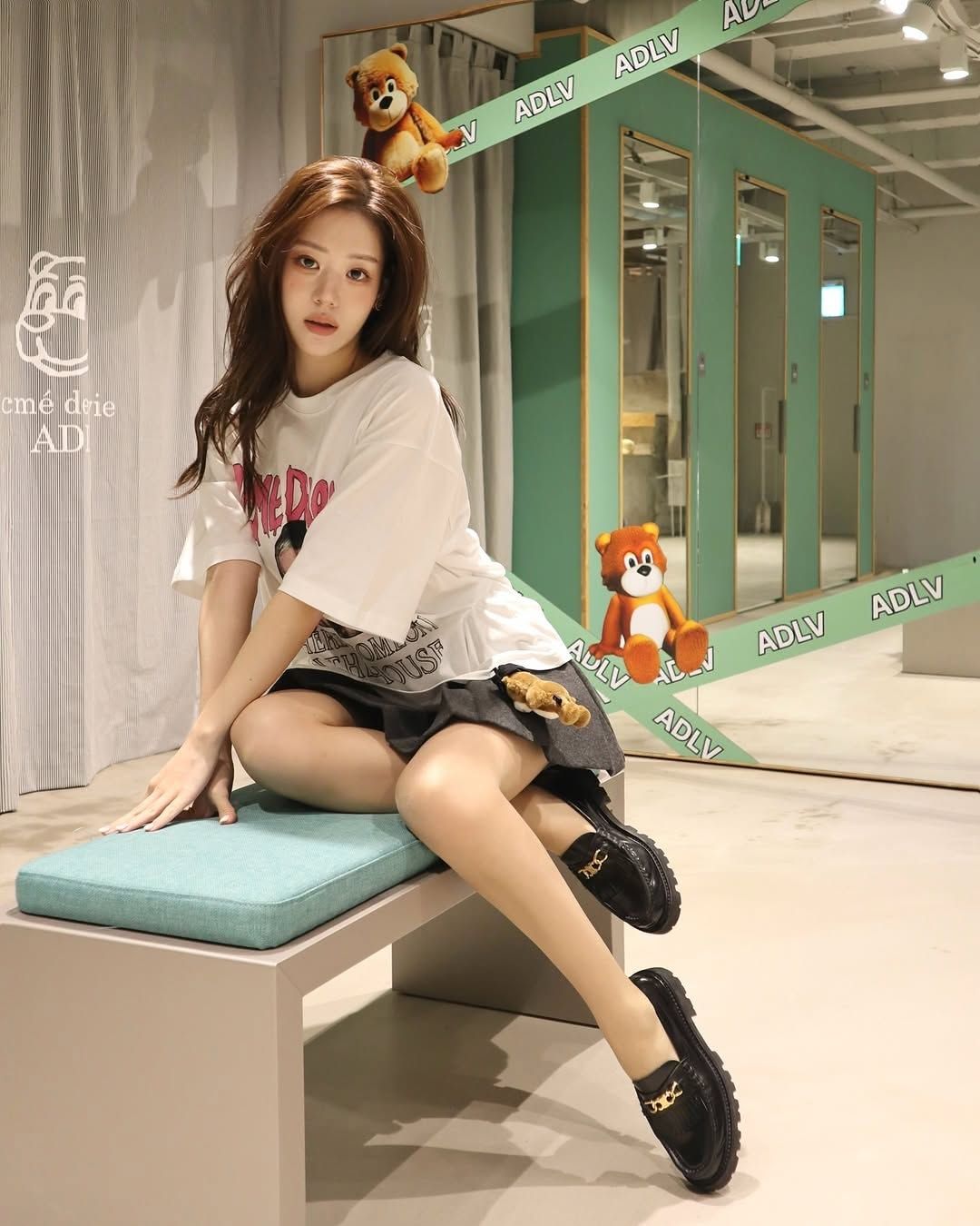  Áo thun [Unisex] ADLV - Acmédelavie Baby Face Scream Boy Halloween White 