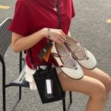  Giày Jeep Mary Jane - [Nữ] Outdoor Shoes Women's Low Top White Red - P651W13111 