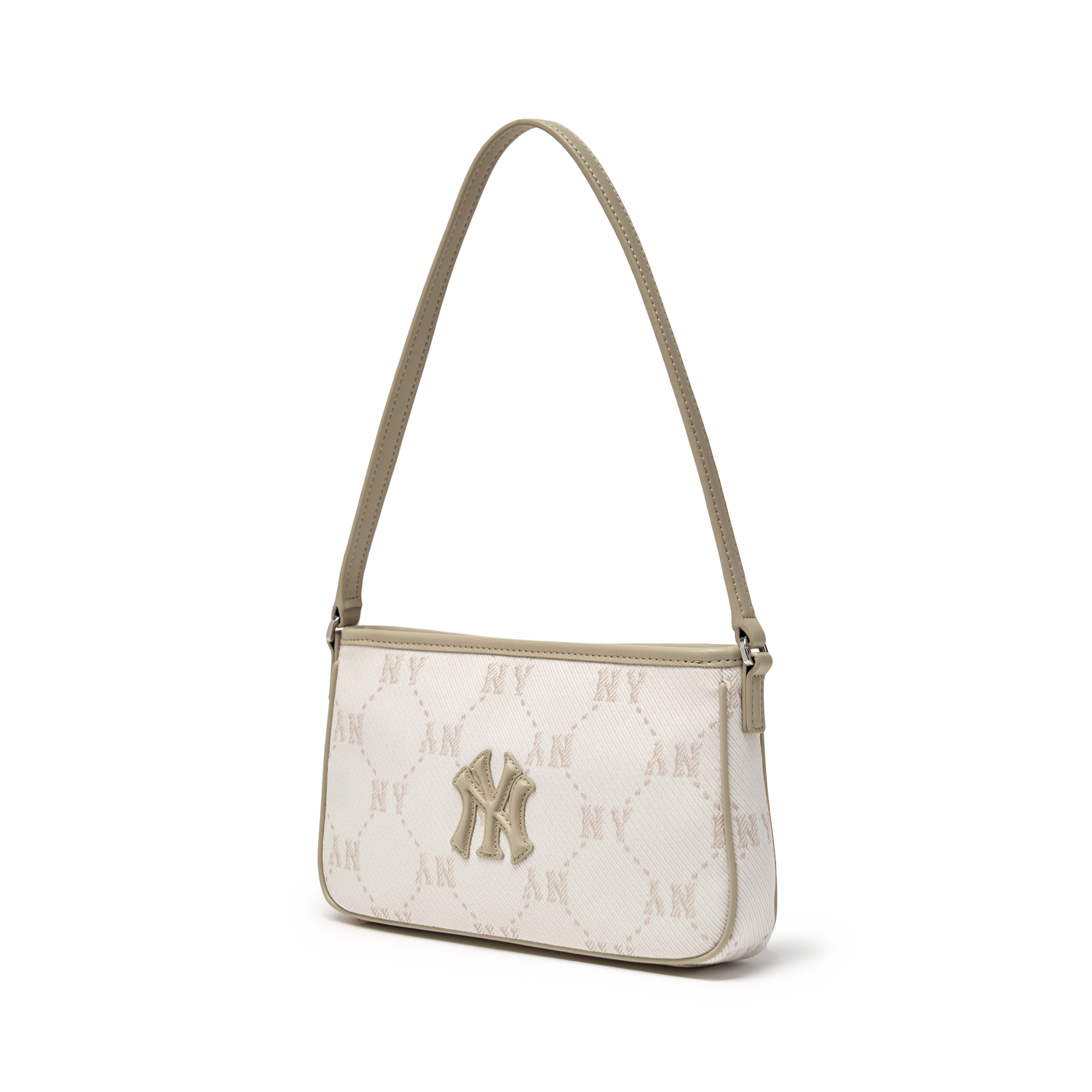  Túi Xách MLB Korea - Diamond Monogram Jacquard Mini Hobo Bag NY - 3ABQMJ16N-50CRD 