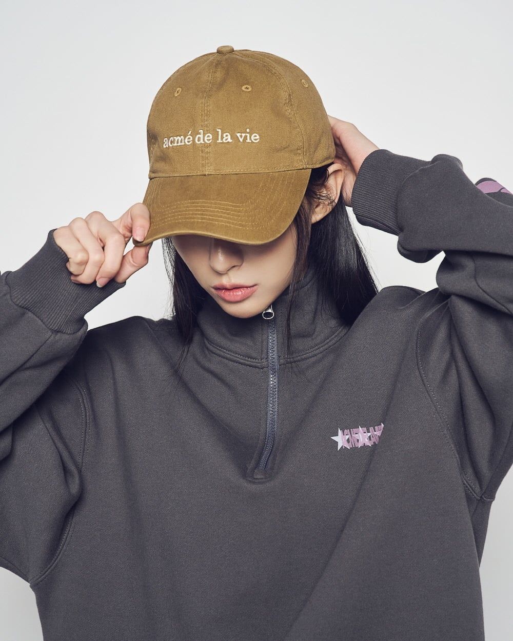  Nón ADLV - Acmedelavie Basic Big Logo Ball Cap 