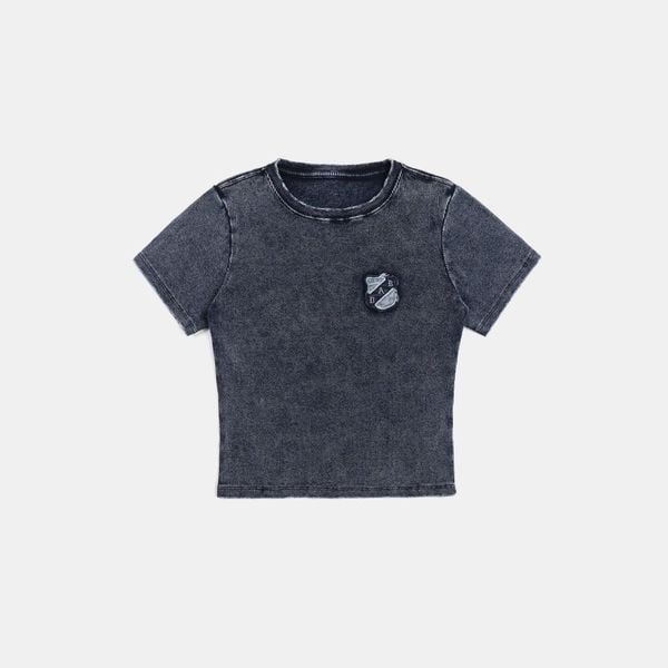 Áo Thun [Unisex] Badblood - [w-tee25-012] Rusty Denim Muscle Tee Blue