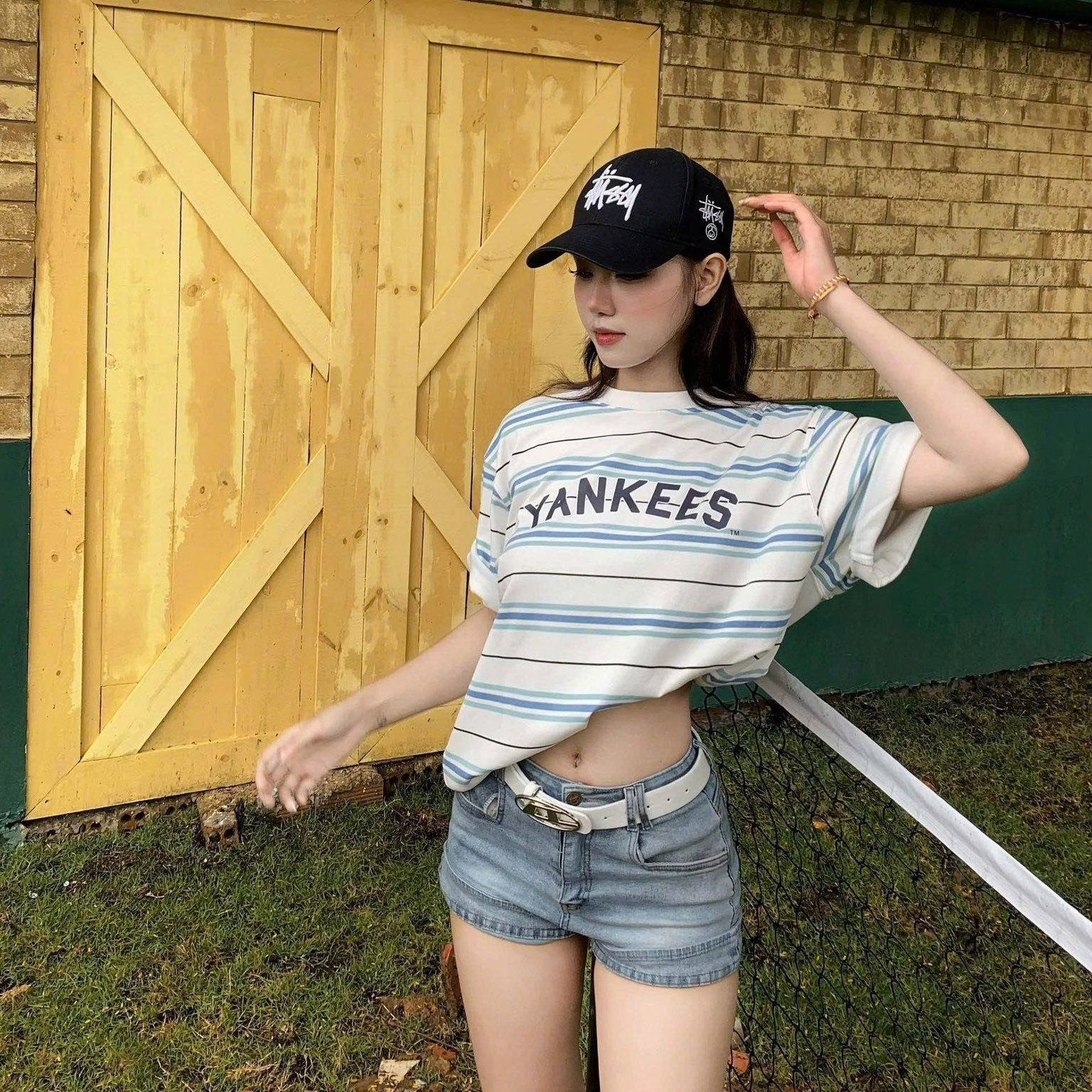  Áo Thun New Era - [Unisex] NY Yankees H.Stripes - 14032985 
