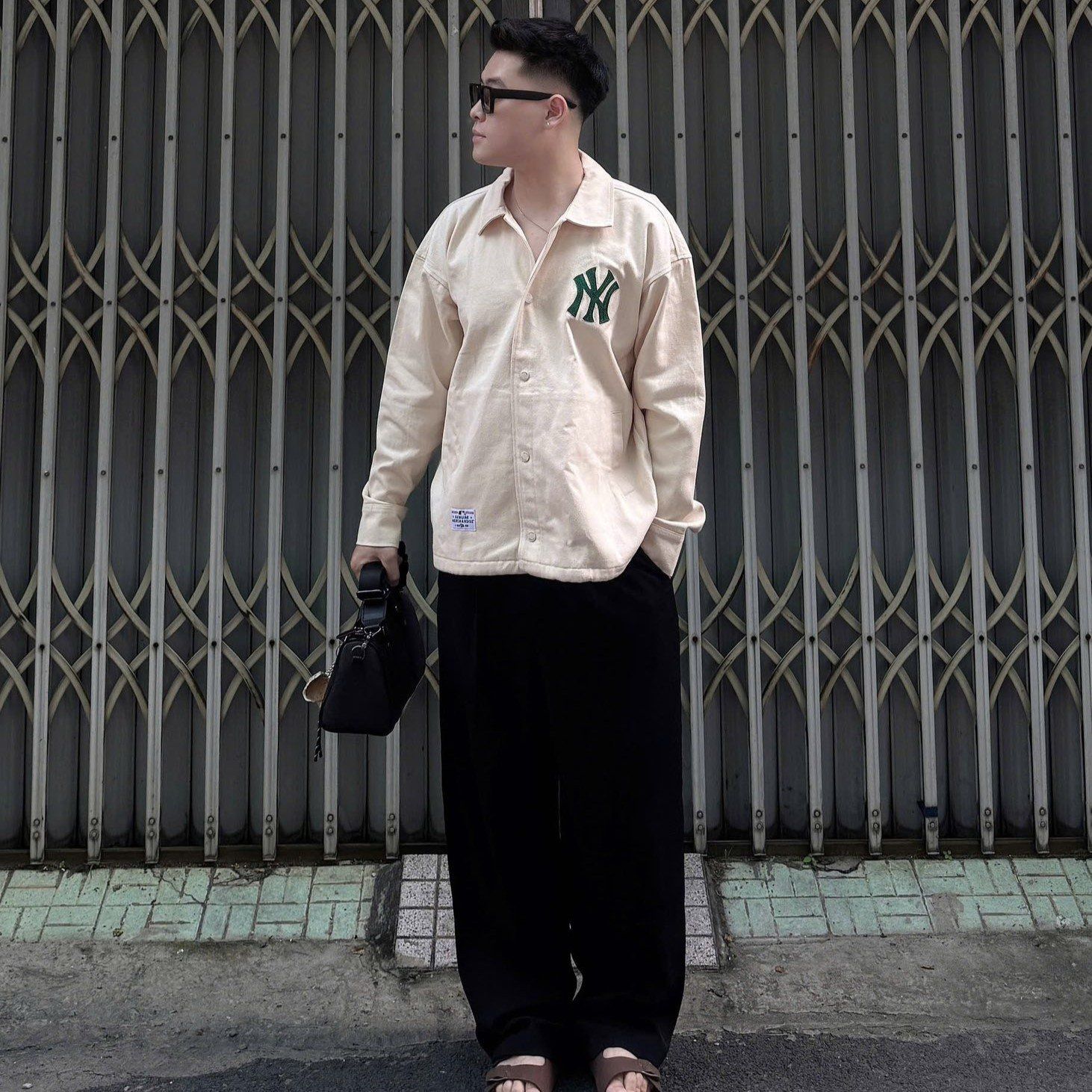  Áo Sơ Mi New Era - [Unisex] NY Yankees Cream - 14179174 