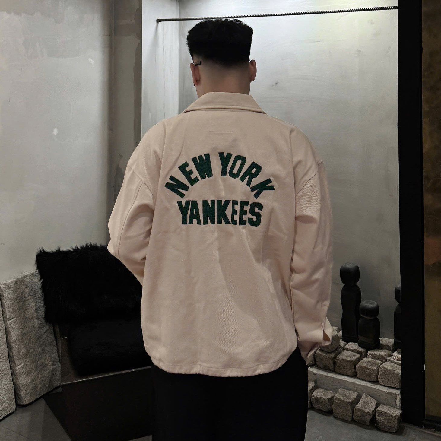  Áo Sơ Mi New Era - [Unisex] NY Yankees Cream - 14179174 