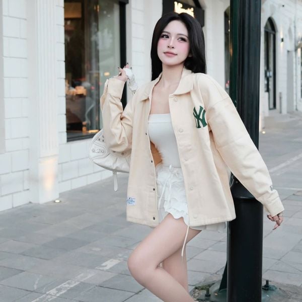  Áo Sơ Mi New Era - [Unisex] NY Yankees Cream - 14179174 