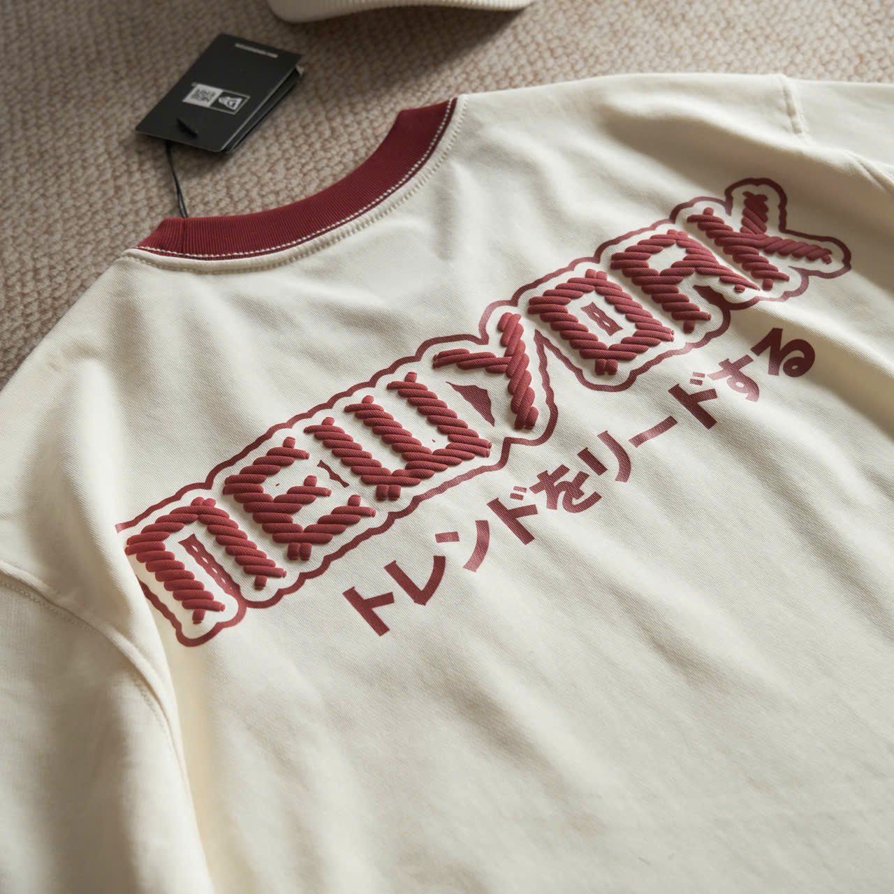  Áo Thun New Era - [Unisex] NY Yankees Japan Words Cream - 14422491 