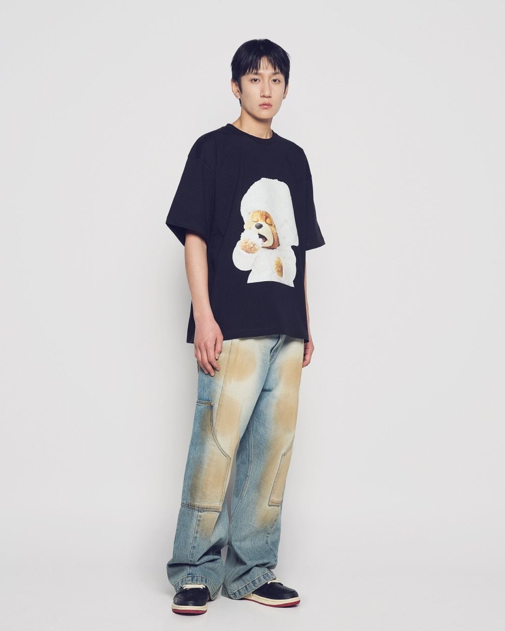  Áo thun ADLV - Acmé de la vie  AC Bear Baby Face Snow 