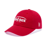  Nón MLB Korea - [Unisex] Jelly Unstructured Ball Cap Boston Red Sox - 3ACPV315N-43RDS 