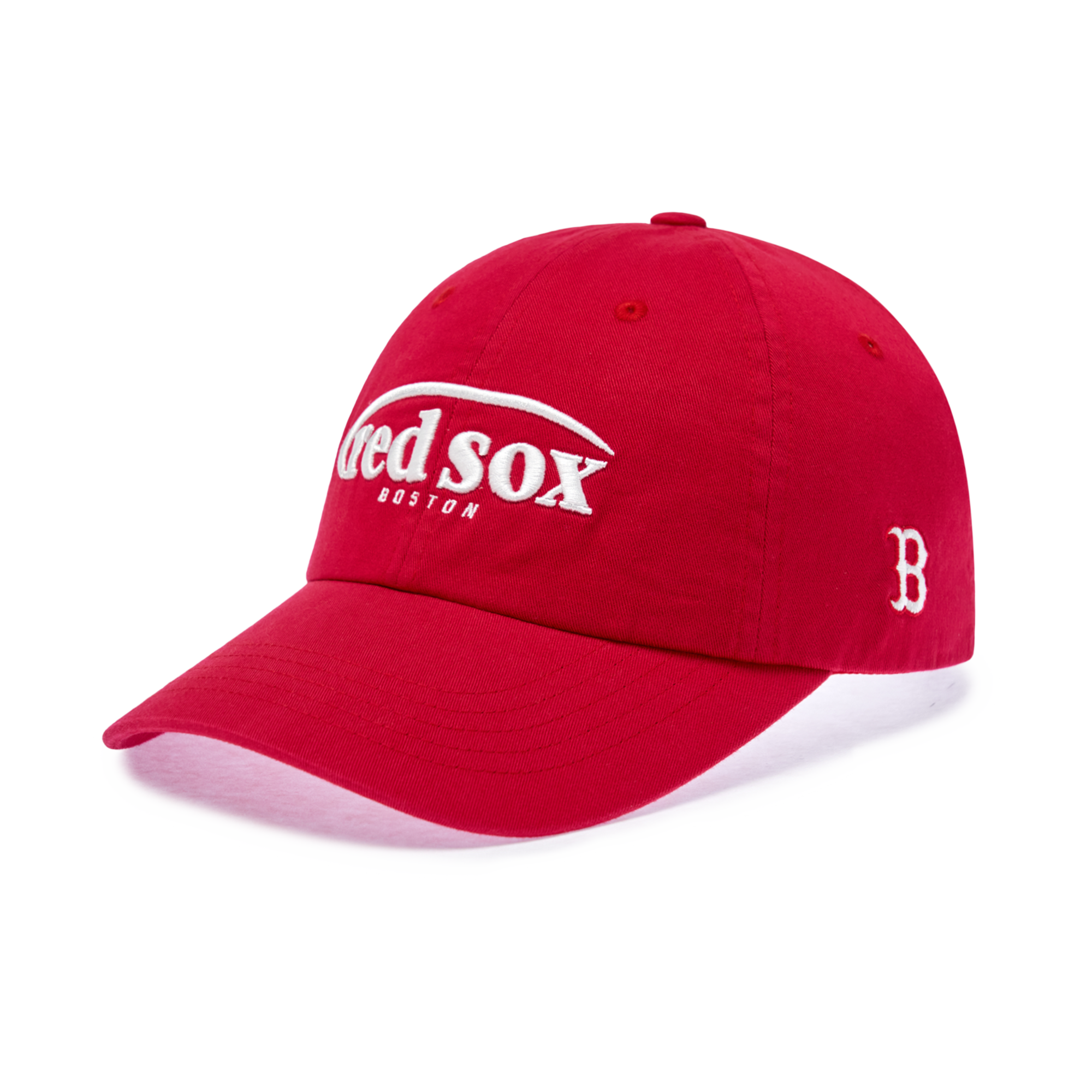  Nón MLB Korea - [Unisex] Jelly Unstructured Ball Cap Boston Red Sox - 3ACPV315N-43RDS 