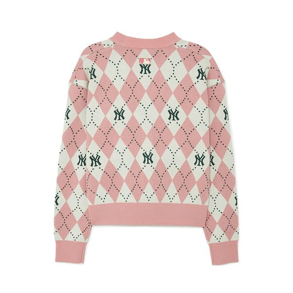 Áo Cardigan MLB [Nữ] Monogram New York Yankees - 3FKCM0134-50PCS