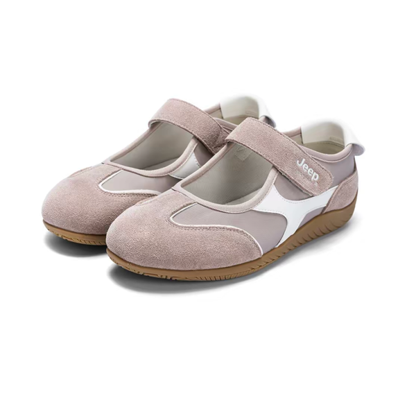 Giày Jeep Mary Jane - [Nữ] Sport Ballet Soft Sole Dusty Pink - P661W12375