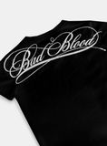  Áo Thun [Unisex] Badblood - [w-tee25-035] Dark Classic Logo T-Shirt Black 