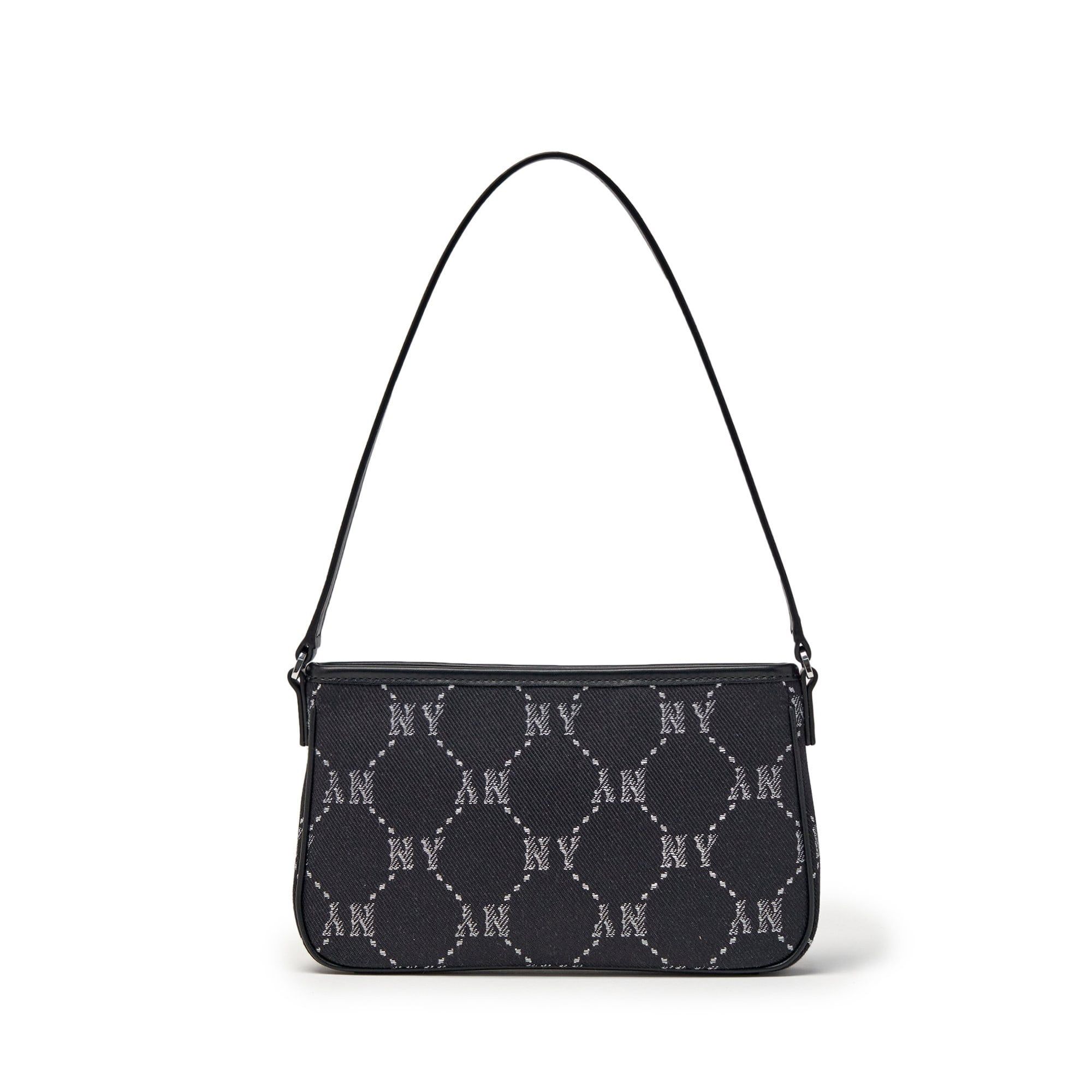  Túi Xách MLB Korea - Diamond Monogram Jacquard Mini Hobo Bag NY - 3ABQMJ16N-50BKS 