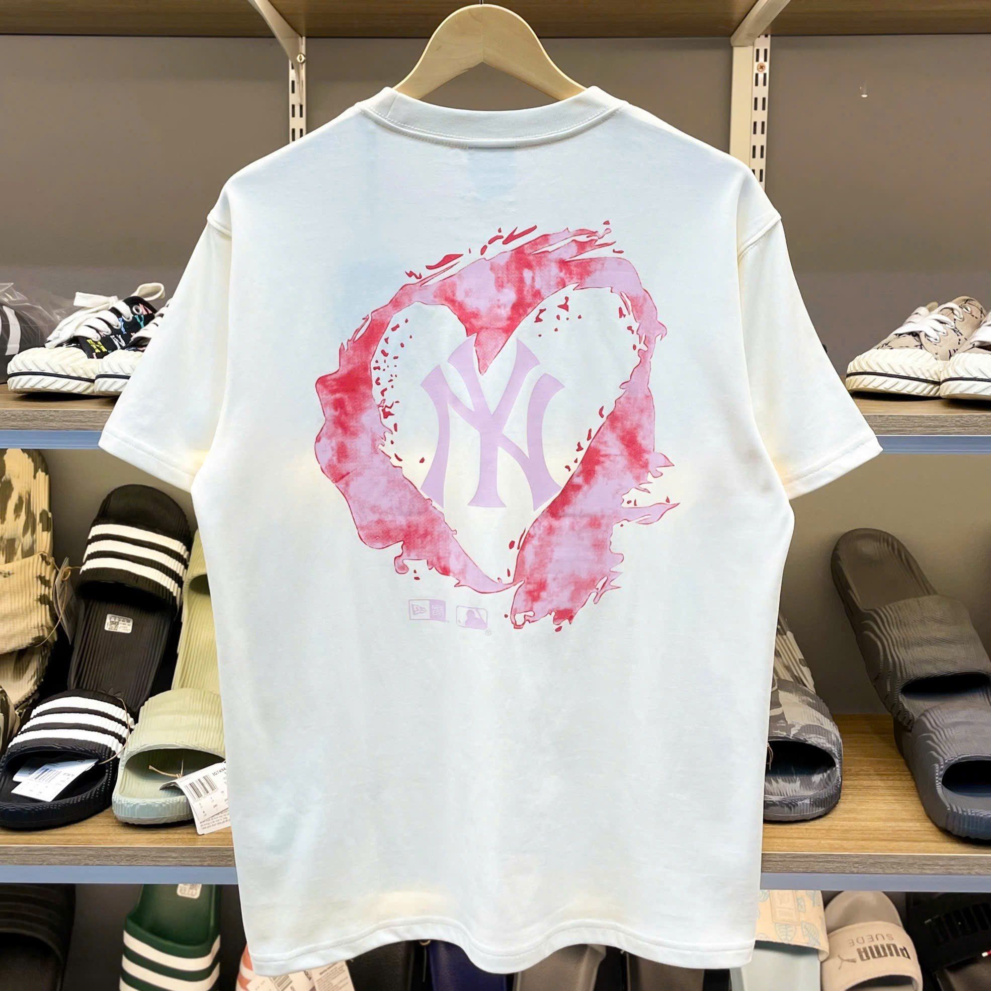  Áo Thun New Era - [Unisex] NY Heart Logo T-Shirt - 15488889 