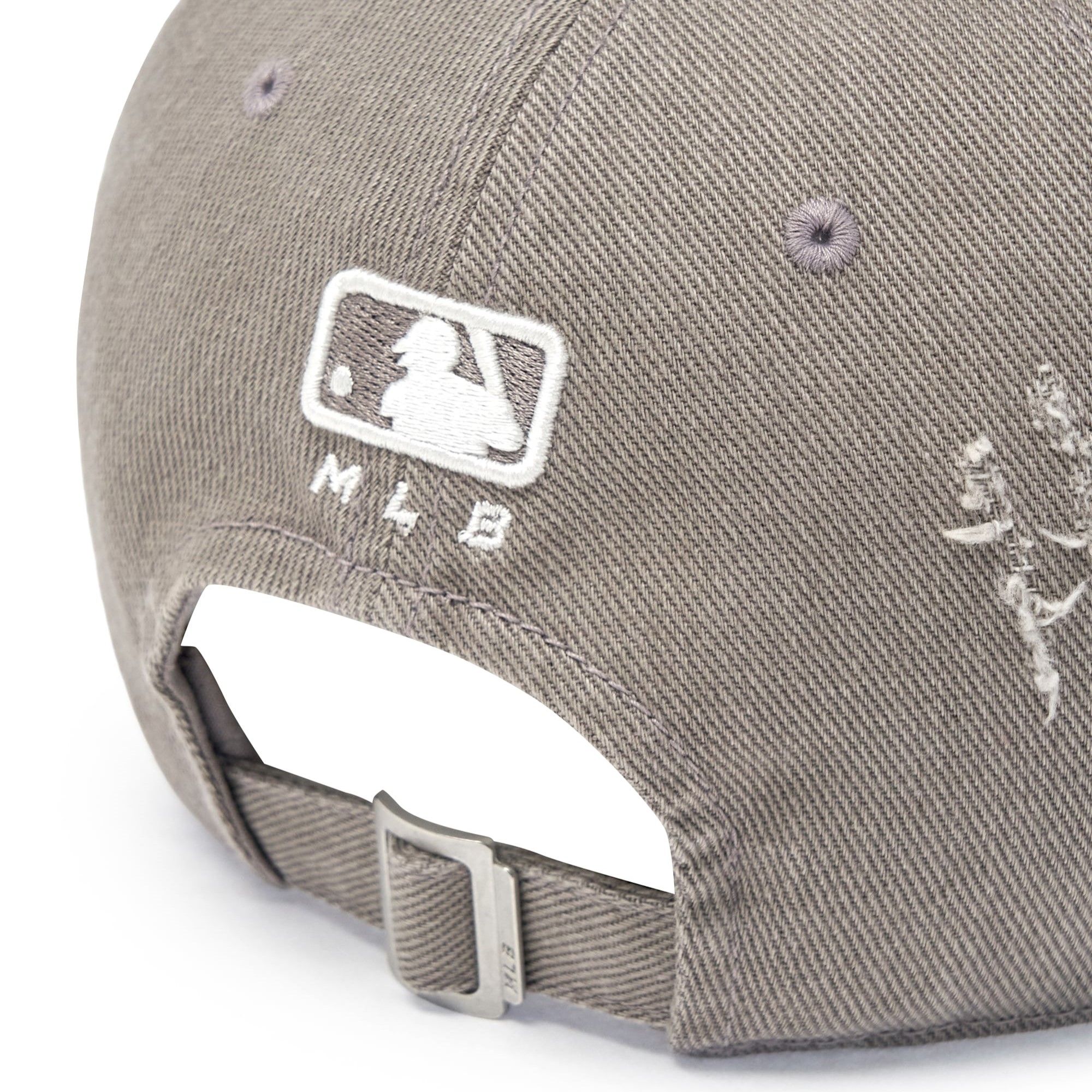  Nón MLB Korea - [Unisex] Damage Washed Unstructured Ball Cap NY Yankees - 3ACPVV34N-07GRS 