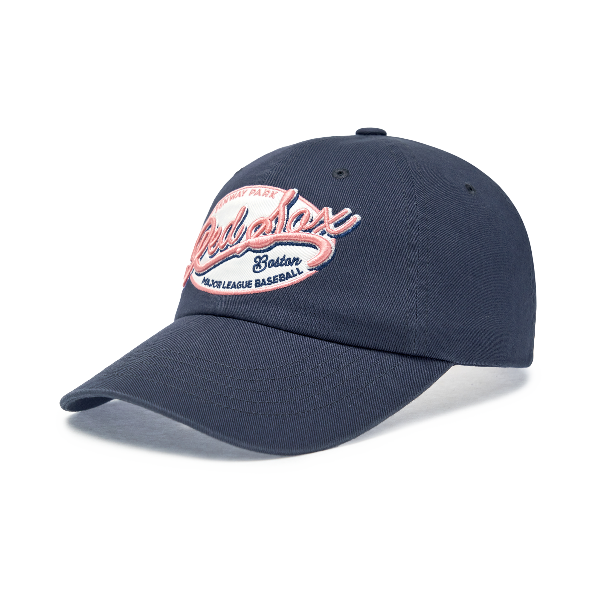  Nón MLB Korea - [Unisex] Street Oval Colsive Unstructured Ball Cap Boston - 3ACPV016N 