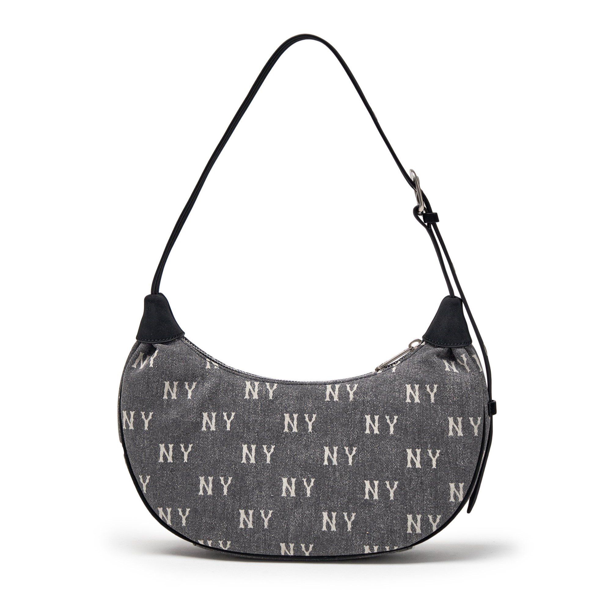 Túi Xách MLB Classic Monogram Vintage Denim Hobo Bag NY Yankees - 3ABQMV55N-50CGS 
