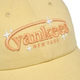  Nón MLB Korea - Cute Pop Unstructured Ball Cap NY Yankees - 3ACPV246N-50YEL 
