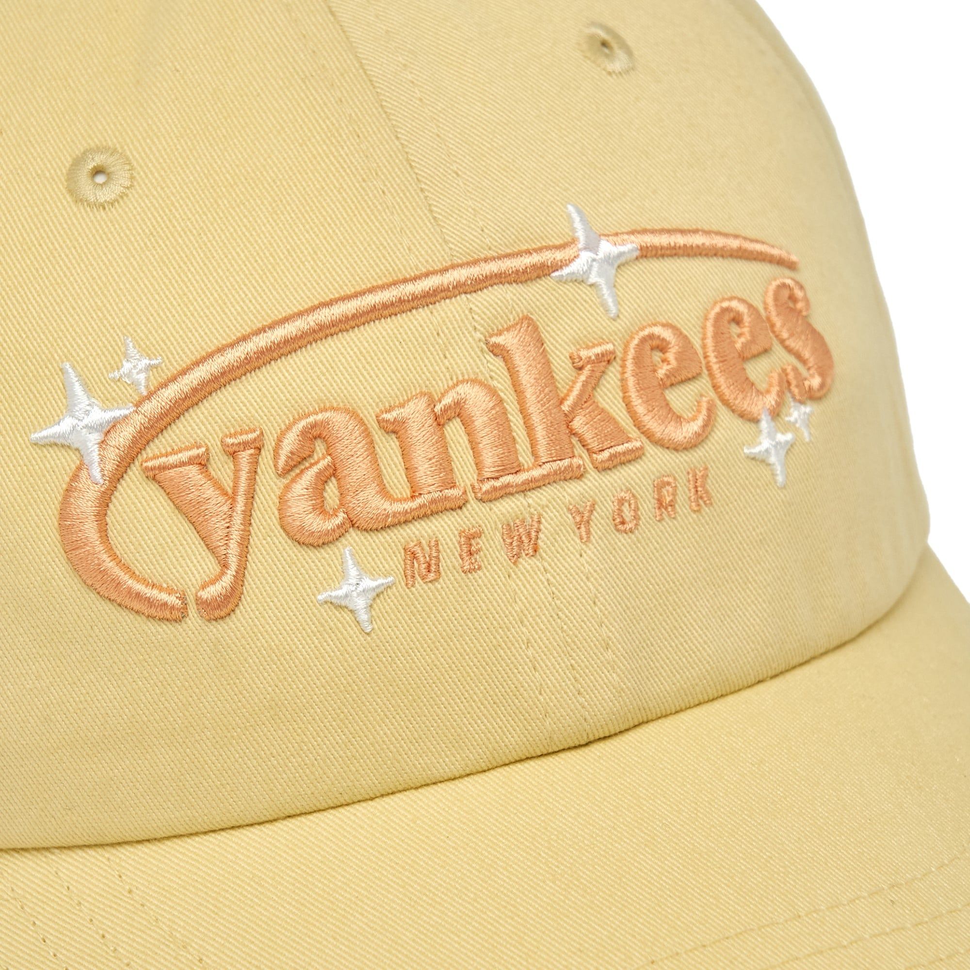  Nón MLB Korea - Cute Pop Unstructured Ball Cap NY Yankees - 3ACPV246N-50YEL 