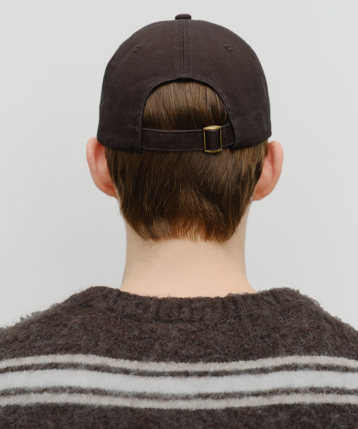 Nón Marithe & Francois Girbaud - Classic Logo Cap Dark Brown 