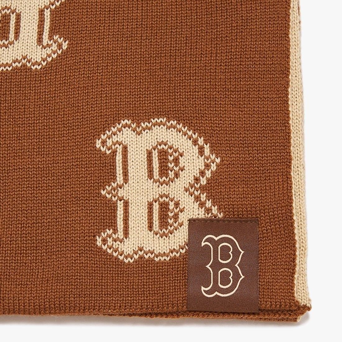  Khăn Quàng Cổ MLB Premium Classic Monogram Boston - 3AMFM0336-43BRS 