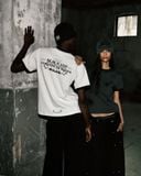  Áo Thun [Unisex] Badblood - [w-tee25-091] Cosmo Multi Patch Ringer T-Shirt White 