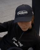  Nón MLB Korea - [Unisex] Jelly Unstructured Ball Cap NY Yankees - 3ACPV315N-50BKS 