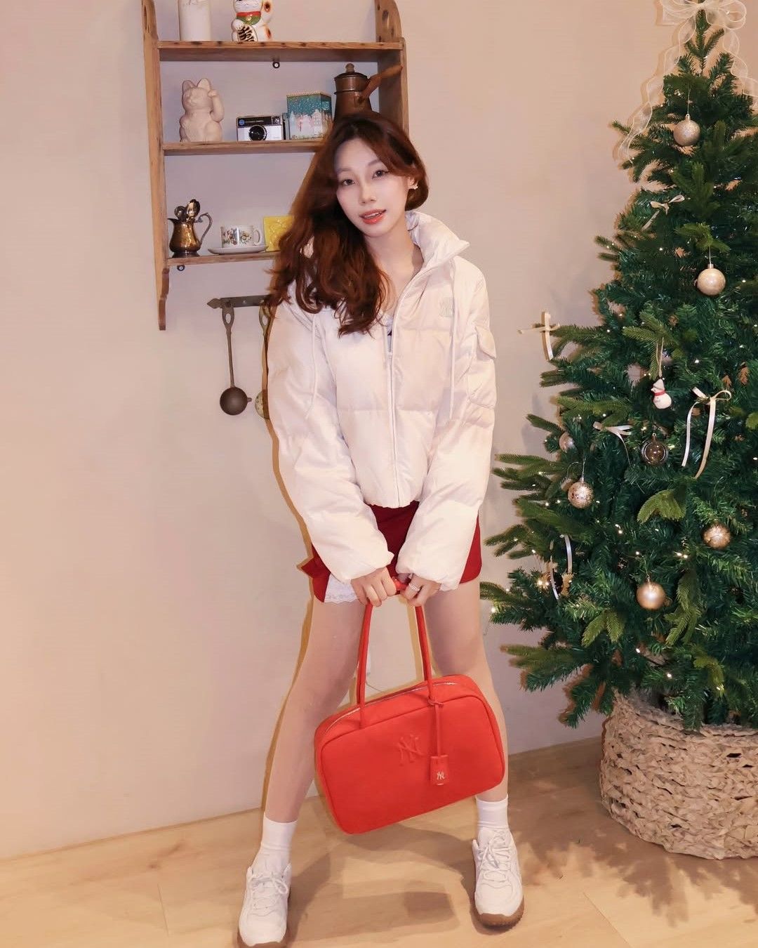  Túi Tote MLB Korea - Basic Palette Square Tote Bag NY - 3AORSD16N-50RDS 