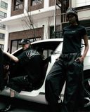  Áo Thun [Unisex] Badblood - [w-tee25-035] Dark Classic Logo T-Shirt Black 