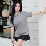  Áo Thun Polo New Era - [Unisex] P Basic Gray - 14385086 