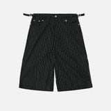 ★BADBLOOD★ Cosmo Graphic Bermuda Pants Black Stripe w-srt2 Quần Lửng [Unisex] Badblood - [w-srt25-029] Cosmo Graphic